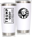 Trump Keep America Great 2024, Double Wall Stainless Steel Insulated Travel Mug
