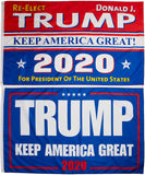 Variety Pack of 8 Trump Flags 3x5'