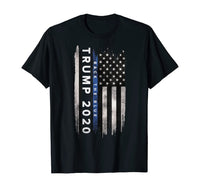 Trump back the blue shirt. Pro Trump Thin Blue Line US Flag T-Shirt