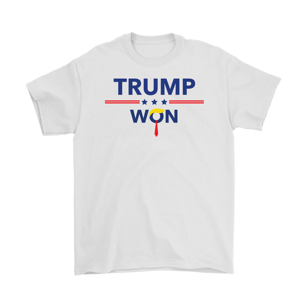 Trump Won T-SHIRT w/ Tie