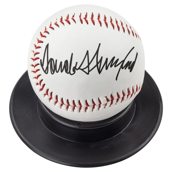 Donald Trump Novelty Autographed Baseball Trump's Signature