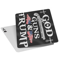 God Guns and Trump Playing Cards Deck of 52