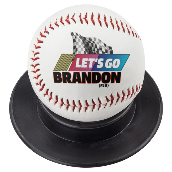 Lets Go Brandon Collectible Baseball