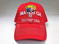 Red Camouflage MAGA 2020 Trump  Punisher Hat 3D Embroidery
