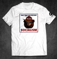 Trump MAGA Bear T-Shirt: ‘Only You Can Prevent Socialism’