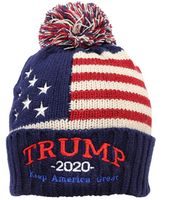 Embroidered Trump 2020 Keep America Great Winter Ski Hat