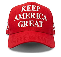 Donald Trump Keep America Great Red Baseball Hat / Truckers Cap