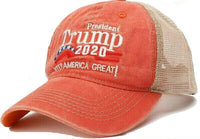 Trump 2020 Mesh Baseball Hat Vintage Look