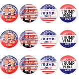 12 Donald Trump 2020 Presidential Lapel Pins / Election 2020 Campaign Buttons.