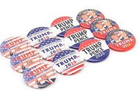 12 Donald Trump 2020 Presidential Lapel Pins / Election 2020 Campaign Buttons.