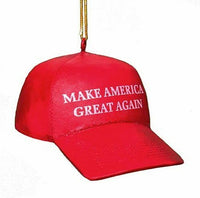 Red Make America Great Again Hat MAGA Christmas Ornament