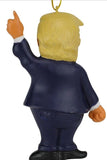 Donald Trump Funny Christmas Ornament