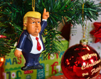 Donald Trump Funny Christmas Ornament