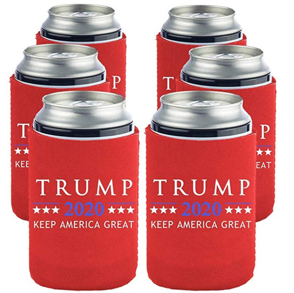 Donald Trump 2020 - Keep America Great - Can Coozie Political Drink Coolers Cool