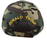 Hat Trump Wore on the Campaign Digi Camo Gold Embroidery Signature Hat 3D