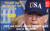 MAGA Hat Crate Box Subscription Gift - Trump Monthly Hat Club