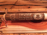 Super Collectible Engraved President Trump Mini Baseball Bat