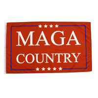 MAGA Country Red Trump Flag 3x5
