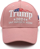 Trump 2024 Vintage Hot Pink Hat for Women