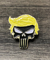 President Donald Trump Punisher Lapel Pin (Pack of 12)