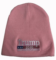 TRUMP 2020 KEEP AMERICA GREAT Knitted Warm Winter Skit Hat Beanie