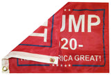 RED President Donald Trump 2020 Keep America Great Flag 3x5