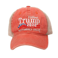 Trump 2020 Mesh Baseball Hat Vintage Look