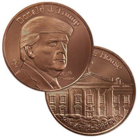 PRESIDENT TRUMP 100% COPPER ROUND COIN ~ High Quality