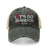 Let's Go Brandon FJB Embroidered Trucker Baseball Hat