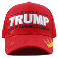 Donald Trump 3D USA Make America Great Again Signed Bill with US Flag Hat