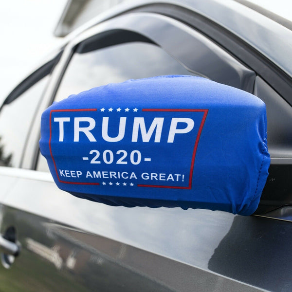 Blue Trump Vehicle Car Truck Mirror Covers