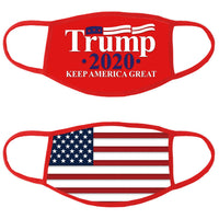President Trump Red Keep America Great Face Mask (2 sided)